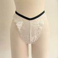 Noir Bloom Lace Panty